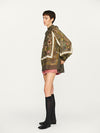 INTO THE EAST 25 Autumn/Winter Lace-Up Silk Top/Shirt/Embroidered Button Tussah Silk Vest/Shorts ITE-E1DGAW022PK22PT-FEN Pants (E1DGAW019PK20TP)